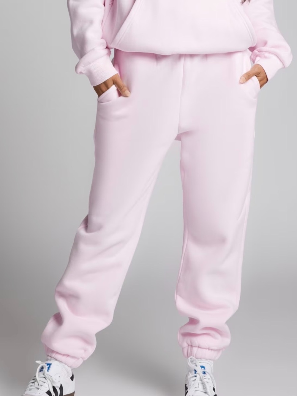 Cozy Everyday Joggers — Light Pink